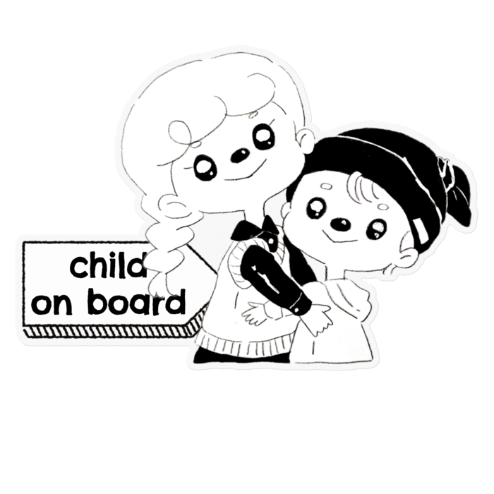 ステッカー - 160 x 160 (mm)