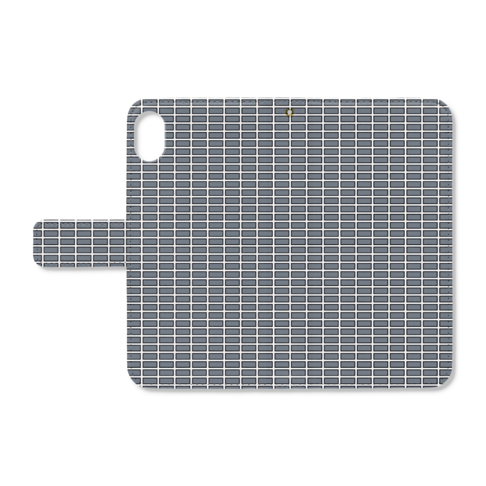 手帳型iPhoneケース - iPhone XR - ストラップ穴 あり