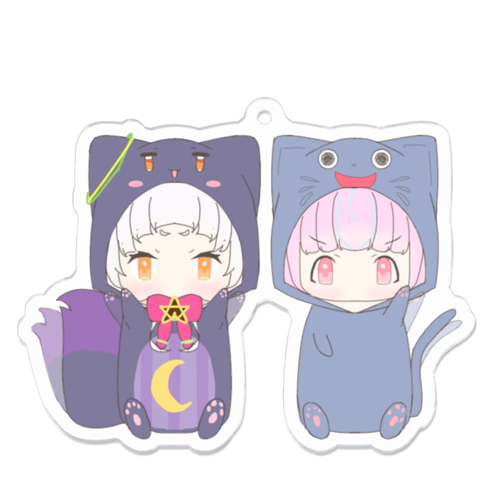 アクリルキーホルダー - 70 x 70 (mm)