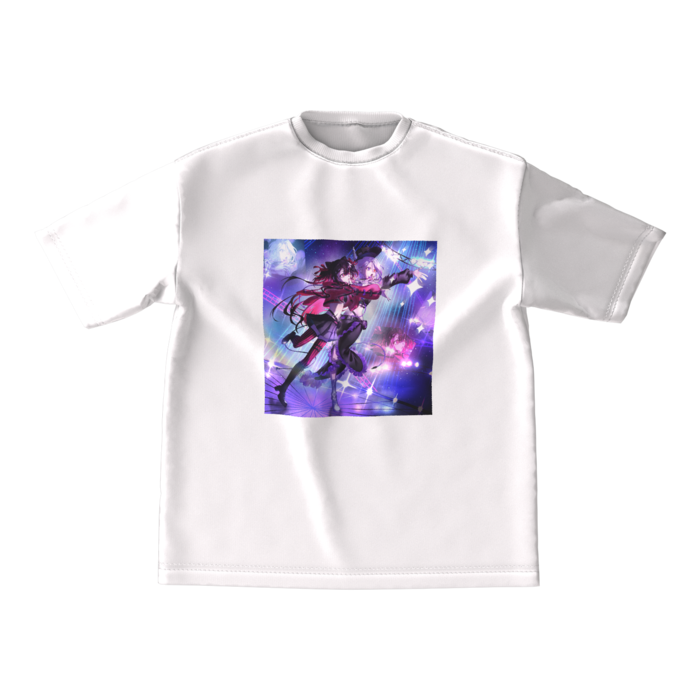 【白】ビッグシルエットTシャツ 【M】