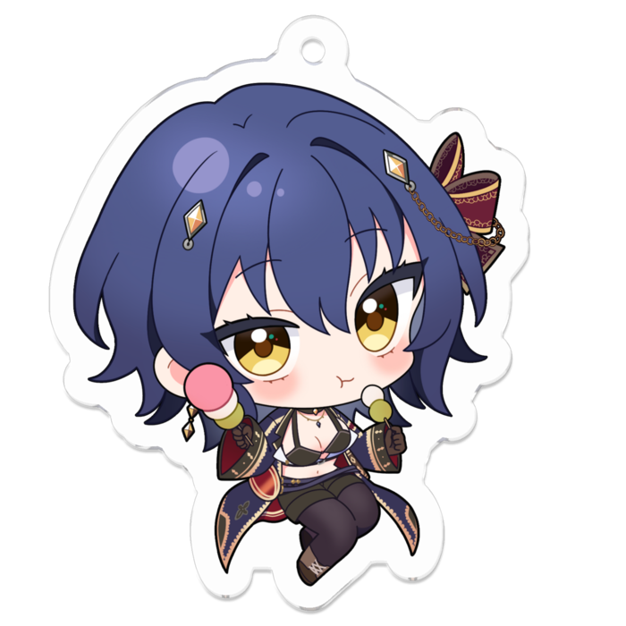 アクリルキーホルダー-3月-