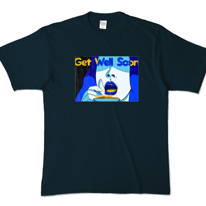 カラーTシャツ - XL - ネイビー (濃色)