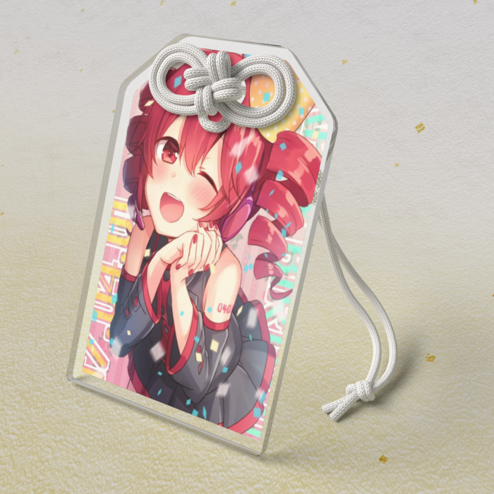 アクリルお守り - 50 × 80mm