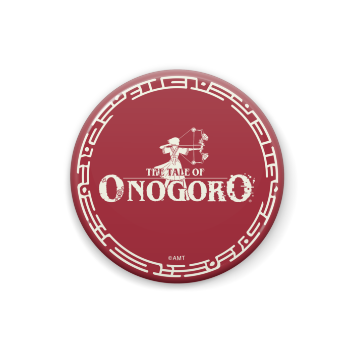 『オノゴロ物語』ロゴ（A）缶バッジ - 25mm