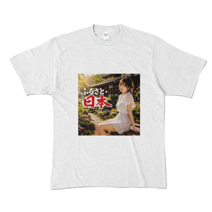 カラーTシャツ - XL - アッシュ （淡色）