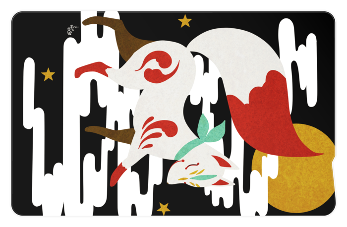 ICカードステッカー - 約85.7x53.9(mm)