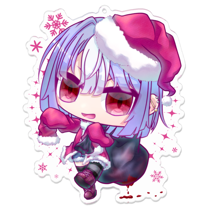 アクリルキーホルダー - 100 x 100 (mm)