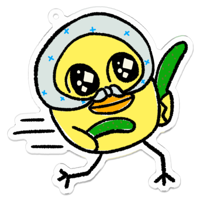 アクリルキーホルダー - 70 x 70 (mm)