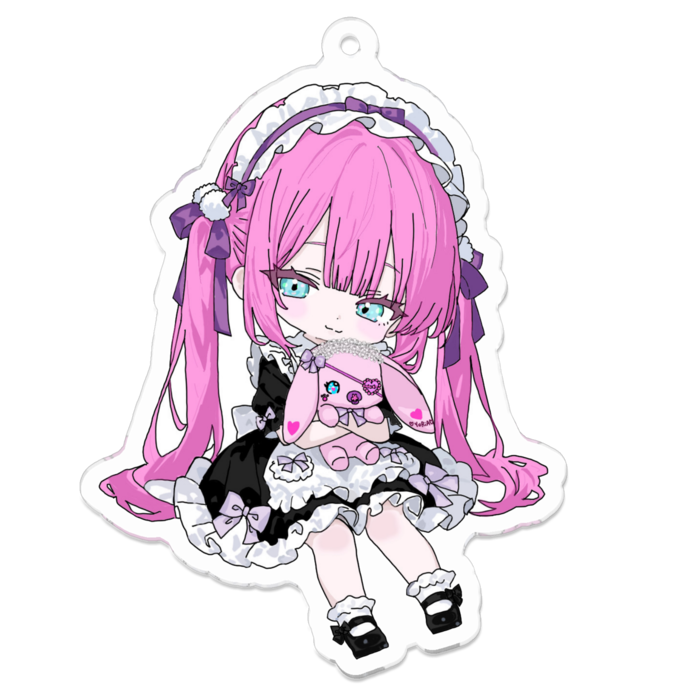 アクリルキーホルダー - 70 x 70 (mm)