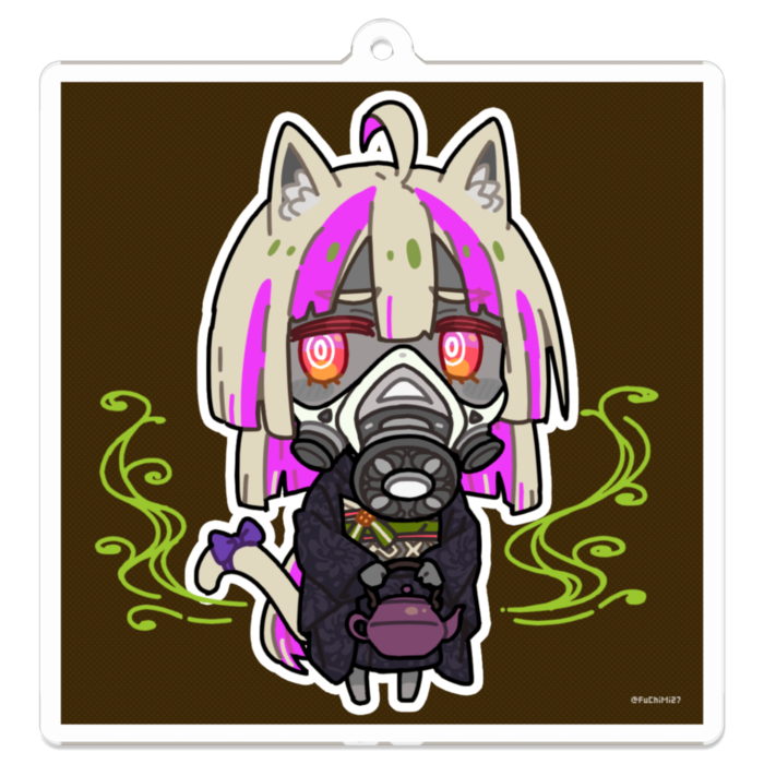 アクリルキーホルダー - 70 x 70 (mm)