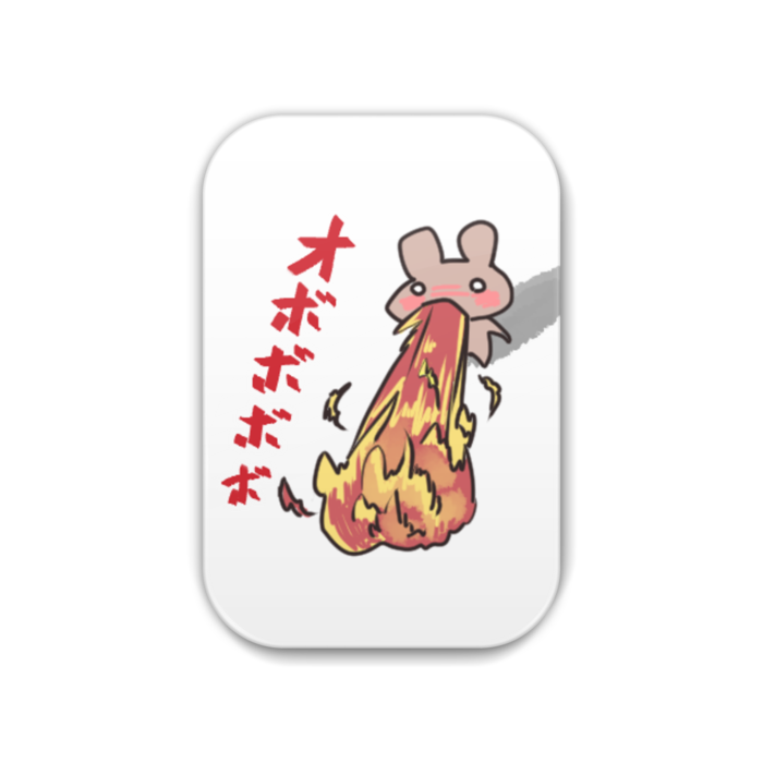 缶バッジ - 角丸 51x76mm