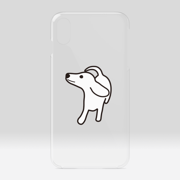 クリアiPhoneケース - iPhone XSMax