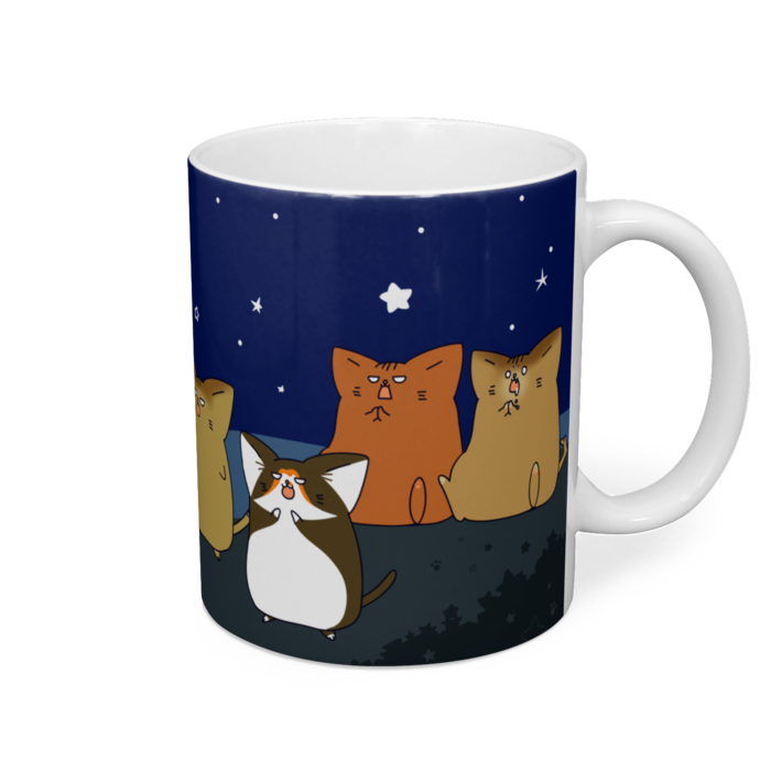 マグカップ - 直径 8 cm / 高さ 9.5 cm