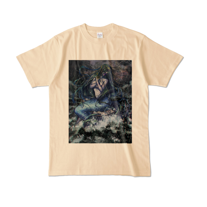 カラーTシャツ - L - ナチュラル (淡色)