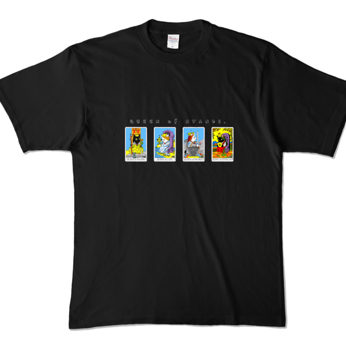 カラーTシャツ - XL - ブラック (濃色)