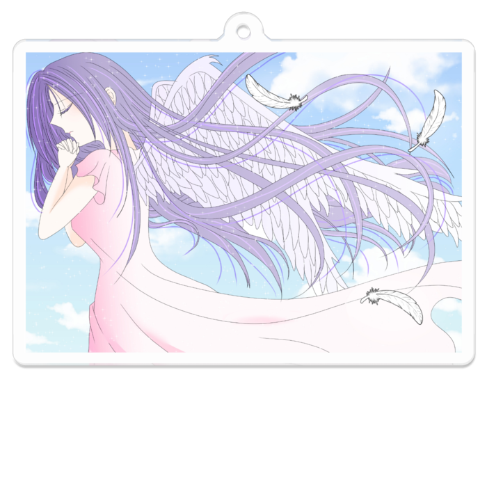 アクリルキーホルダー - 70 x 70 (mm)