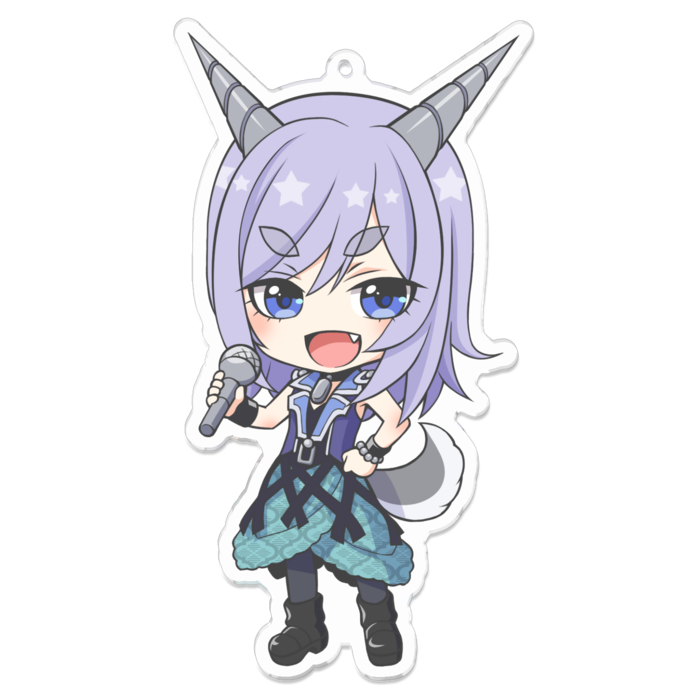 アクリルキーホルダー - 100 x 100 (mm)