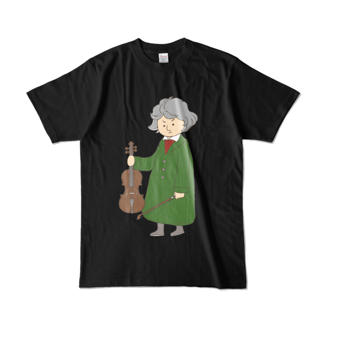 カラーTシャツ - L - ブラック (濃色)