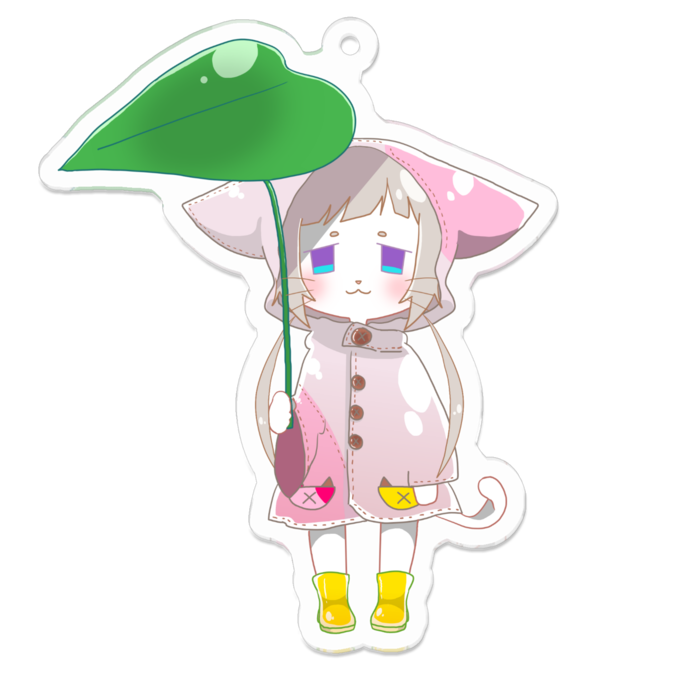 アクリルキーホルダー - 70 x 70 (mm)
