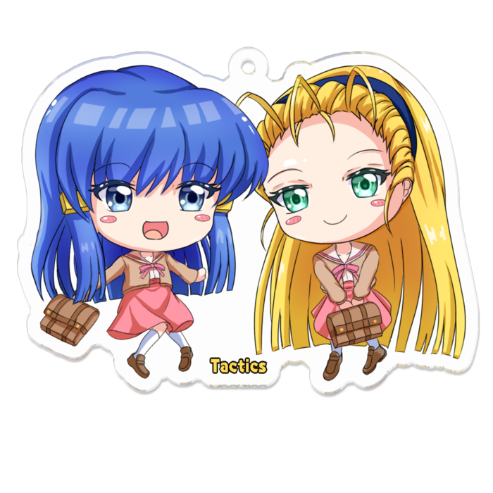 アクリルキーホルダー - 70 x 70 (mm)