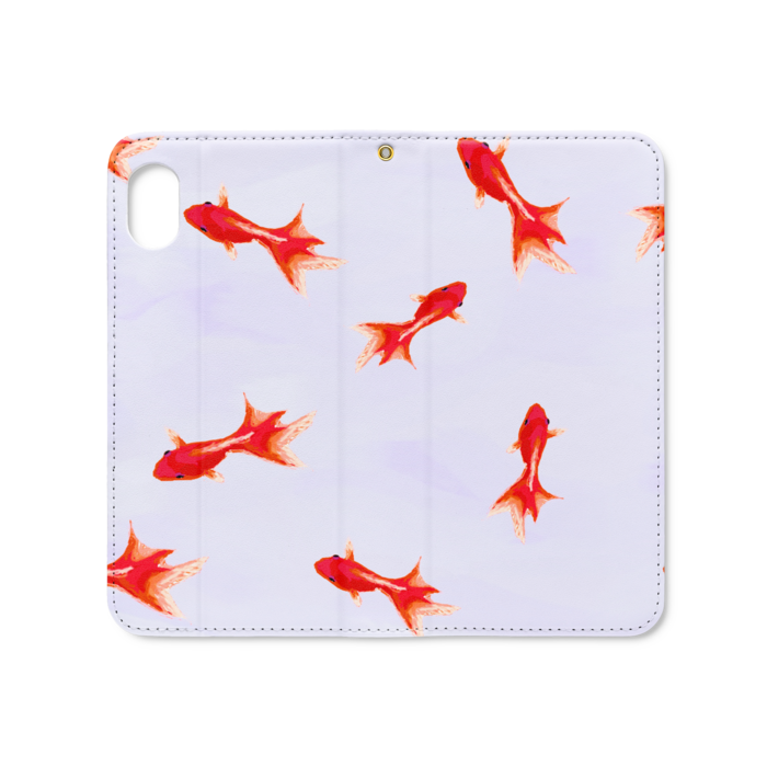 手帳型iPhoneケース（ベルトなし） - iPhone XR - ストラップ穴 あり