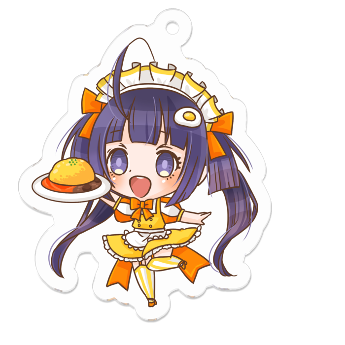 アクリルキーホルダー - 50 x 50 (mm)