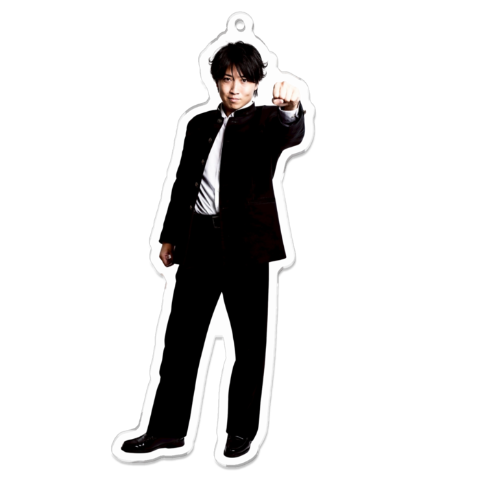 アクリルキーホルダー（コーティング） - 100 x 100 (mm)