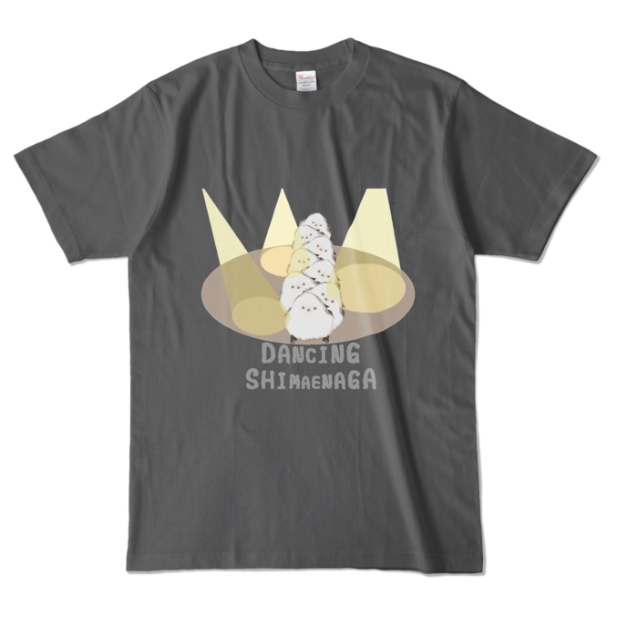 カラーTシャツ - L - チャコール (濃色)