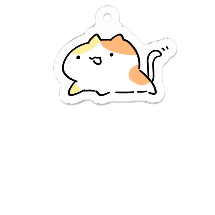 アクリルキーホルダー(コーティング) - 50 x 50 (mm)