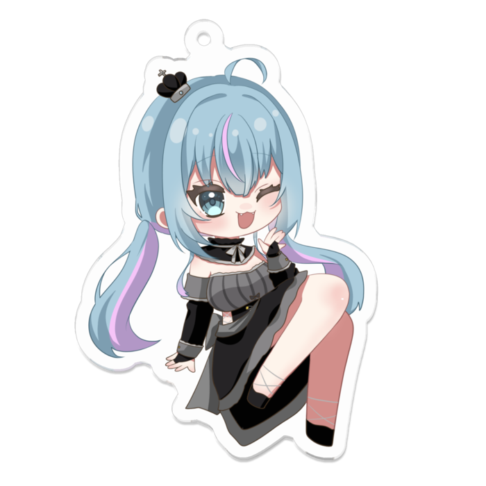 アクリルキーホルダー - 70 x 70 (mm)