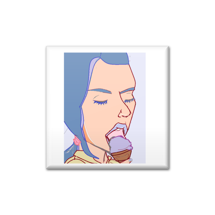 缶バッジ - 四角形40mm