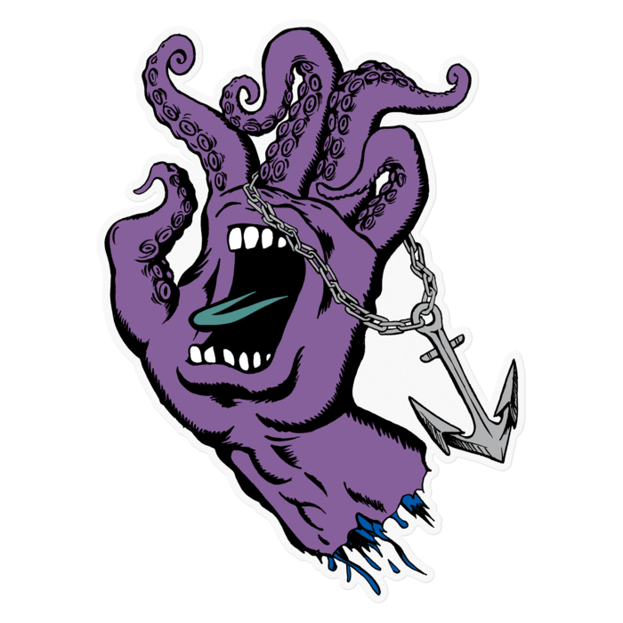 背景透明ステッカー - 160 x 160 (mm)