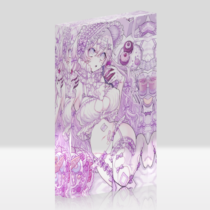 アクリルブロック - 100x148mm