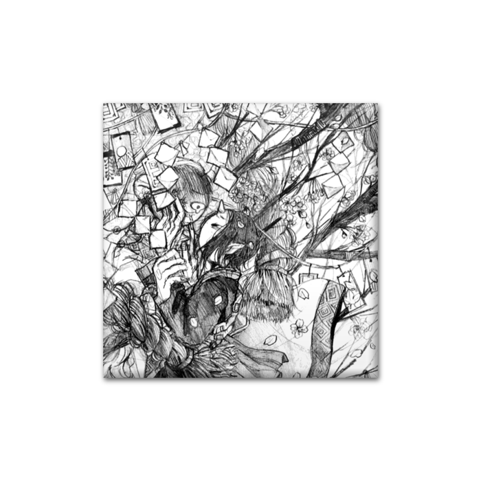 缶バッジ - 四角形40mm