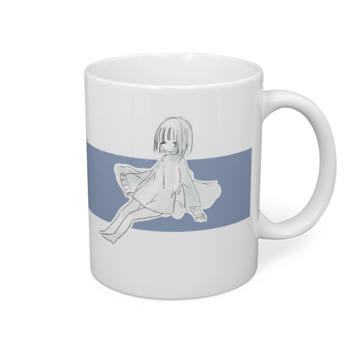 マグカップ - 直径 8 cm / 高さ 9.5 cm
