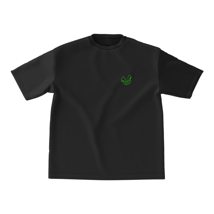 【さらみ】カラーTシャツ - M - ブラック