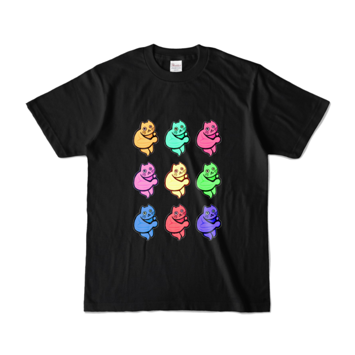 カラーTシャツ - S - ブラック (濃色)