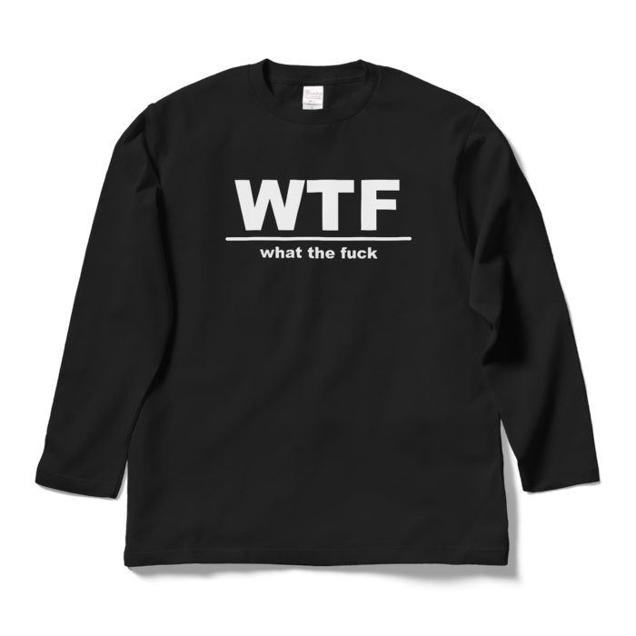 ロングスリーブTシャツ - L - ブラック