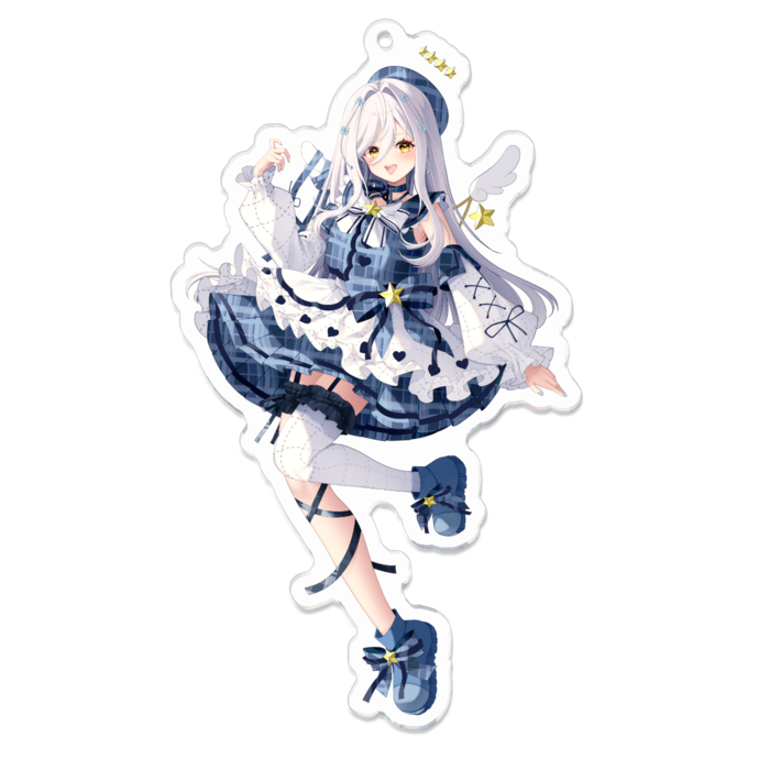 アクリルキーホルダー - 100 x 100 (mm)