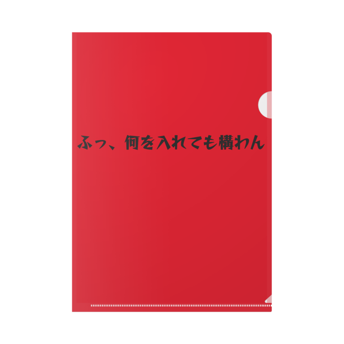 クリアファイル - A4