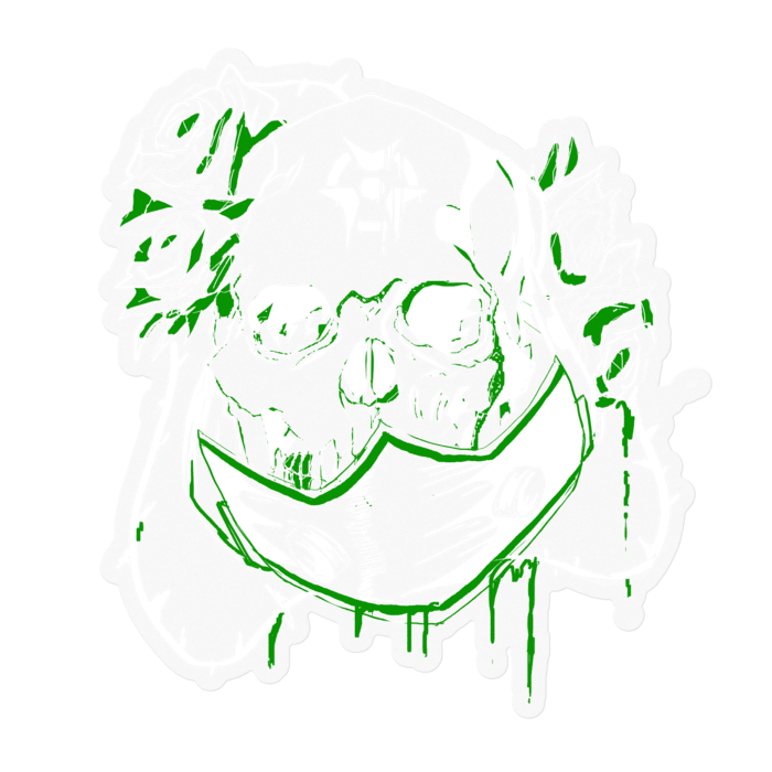 ステッカー - 100 x 100 (mm)