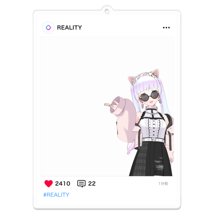 アクリルキーホルダー - 100 x 100 (mm)