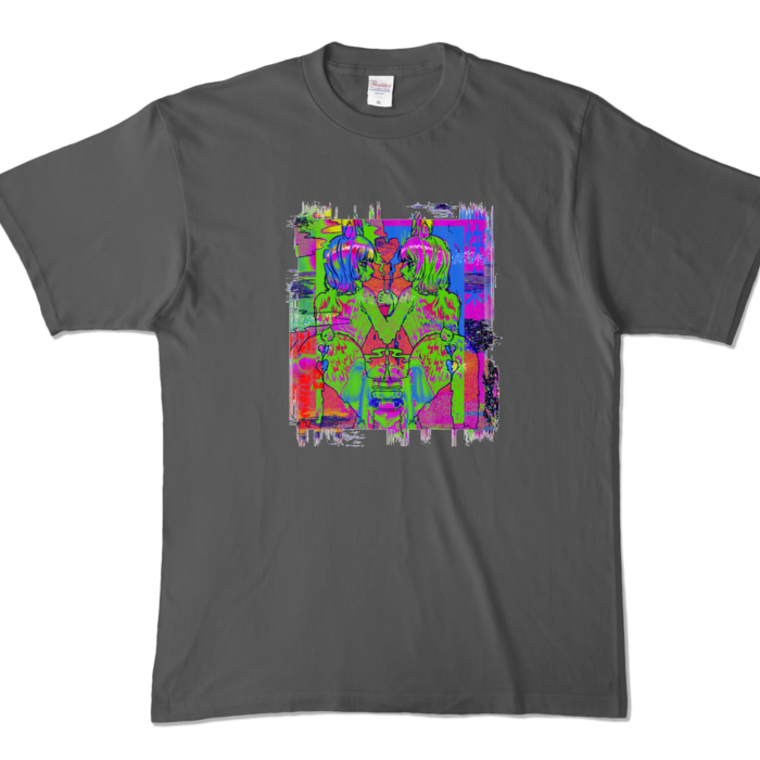 カラーTシャツ - XL - チャコール (濃色)
