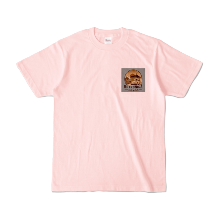 カラーTシャツ - S - ライトピンク (淡色)