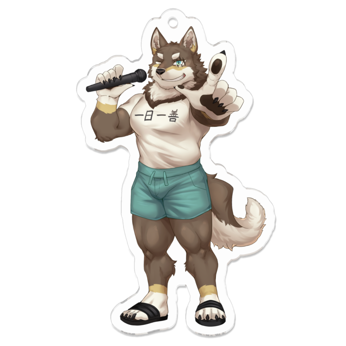 アクリルキーホルダー - 70 x 70 (mm)