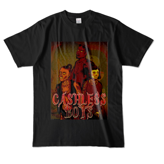 カラーTシャツ - L - ブラック (濃色)
