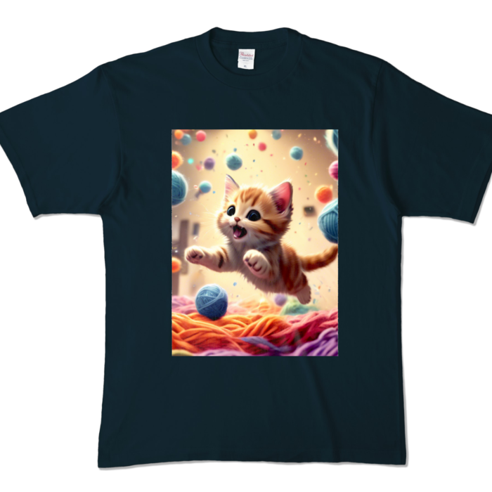 カラーTシャツ - XL - ネイビー (濃色)