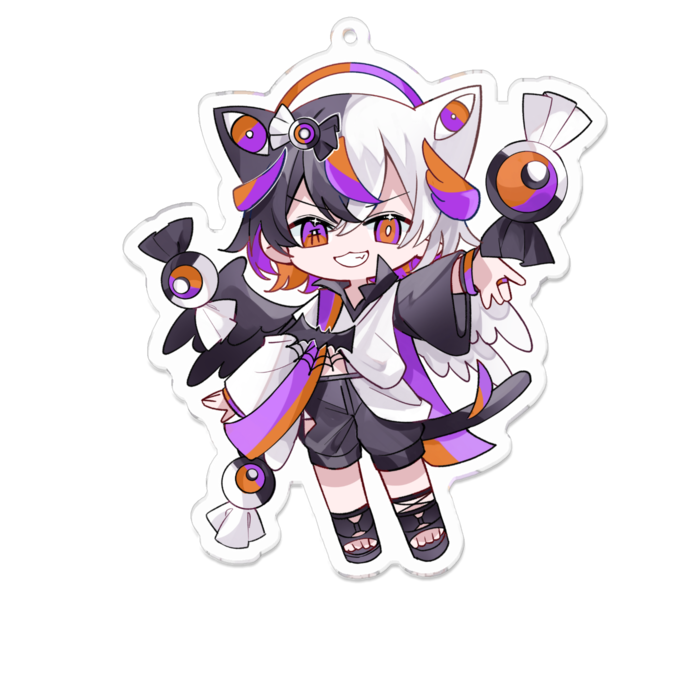 アクリルキーホルダー - 100 x 100 (mm)