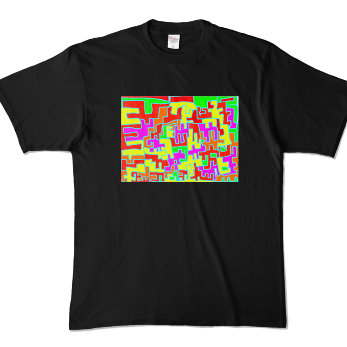 カラーTシャツ - XL - ブラック (濃色)