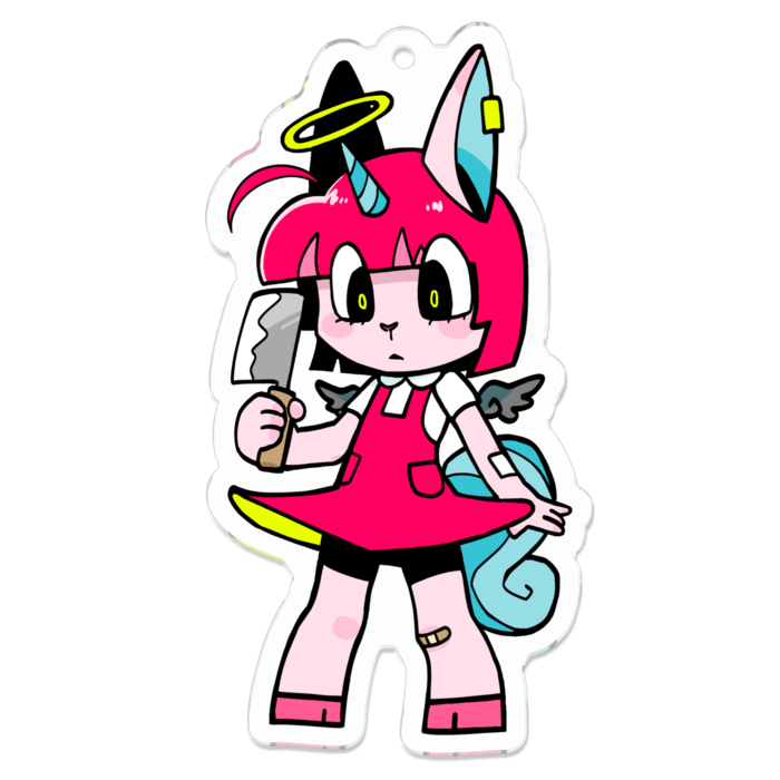 アクリルキーホルダー - 70 x 70 (mm)
